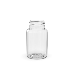 120 cc Wide Mouth Round PET Bottle - B38RD120BT